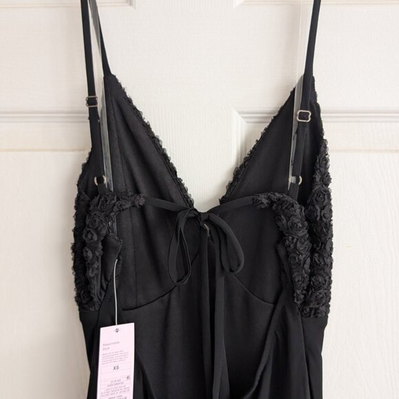 *NEW* XS Wild Fable Women's Sleeveless Rosette Cup Maxi Dress - Picture 4 of 5